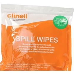 Clinell Spill Wipes - Single