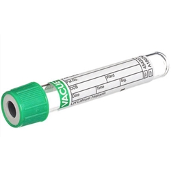 VACUETTE® tube, LH, 2ml, 13x75mm, green/white, sterile - Qty50