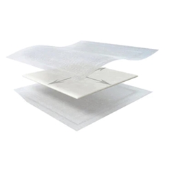 KerraMax Care Super Absorbant Dressing 8x9in, 20cmx x 22cm, Box of 10 