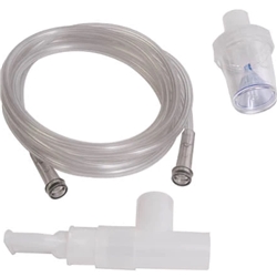 Nebuliser set with mouthpiece (inc mouth piece, chamber & tubing