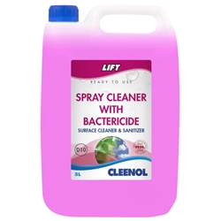 SPRAY CLEANER WITH BACTERICIDE 5LT