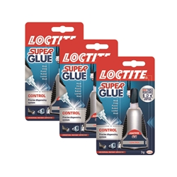 Loctite Super Glue Control 4g - 3 for 2