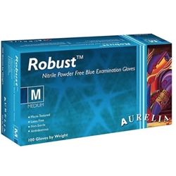 Aurelia Robust Nitrile - 4.5 mil Powder Free Gloves - XS - x100