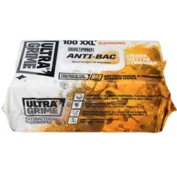 1 x Ultra Grime Anti Bacterial Multi-Use Pack of 100 Wipes