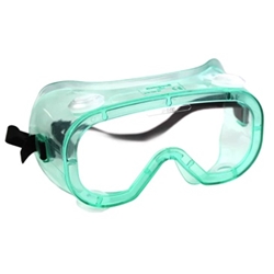 1 x Indirect Vented Clear Anti Mist Isolation Goggles