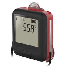 High Accuracy WiFi Logger with Smart Temperature Probe, Alarm Warning Light
