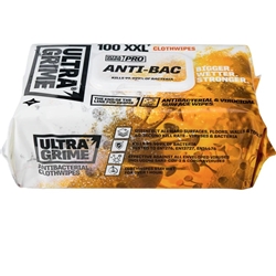1 x Ultra Grime Anti Bacterial Multi-Use Pack of 100 Wipes