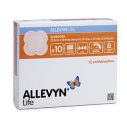 ALLEVYN LIFE 12.9CM SQ - 1 x 10 (66801068)