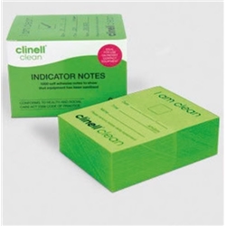 Clinell Indicator Notes 4 x 250 Notes