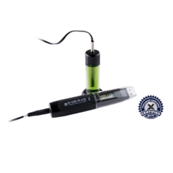 High Accuracy USB Vaccine Data Logger with LCD and Glycol Probe Calibrated at 2°