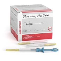 Ultra Safety Plus Twist 27G Long - Box of 100 -