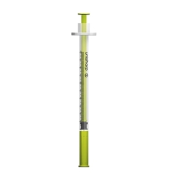 Unisharp 1ml Fixed 30G lime  x 100