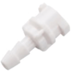 BD port fitting, 1-tube, Tri-purpose - Single
