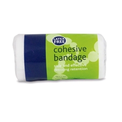 Cohesive Bandage  - Latex Free  White 10cm x 4m