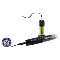 21CFR USB data logger with glycol probe & calibration certificate at 2°C & 8°C