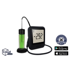 Vaccine Data Logger with Glycol Probe Calibrated at 2°C and 8°C