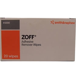 ZOFF ADHESIVE REMOVER WIPES pack of 20