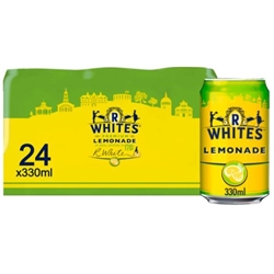 R.White's Lemonade Cans 24 x 330ml