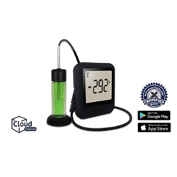 21CFR-Compatible Wifi high accuracy thermistor probe data logger