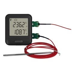 WiFi Temperature Data Logger with dual Thermocouple input