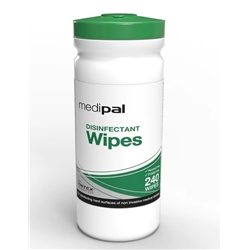 1 x MEDIPAL DISINFECTANT WIPE- CANNISTER OF 240 WIPES