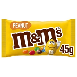 M&M's Crunchy Peanut & Milk Chocolate Bar 45g