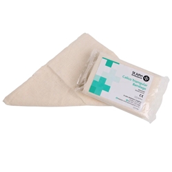 St John Ambulance Reusable Calico Triangular Bandage 92cm x 92cm x 131cm S