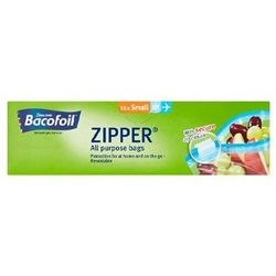 Bacofoil Small Zipper Bag 200 x 150mm - PACK (12)