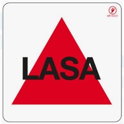 Lasa 38X38Mm Labels LASA