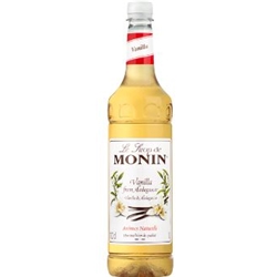 MONIN - PLASTIC - VANILLA SYRUP - 1X1L