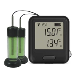 Dual Channel Vaccine Data Logger with Glycol Probes Calibrated at 2°C and 8°C