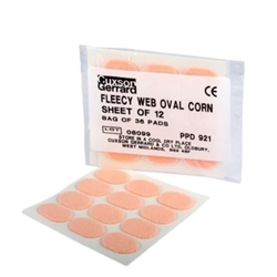 Cut Pads F/W oval corn - 36/bag