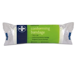 Reliform Conforming Bandage White 10cm x 4m - single