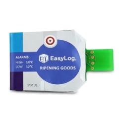 Pk of 10 Cold Chain Data Loggers. Ripening Goods Alarms: High 14°C, Low 12°C