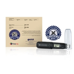 EL-BT-2 with standard 4 point temperature and humidity calibration. 35% and 75%