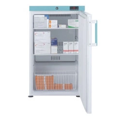 Pharmacy fridge, solid doors, under bench, essentials, 107ltrs, 495, D620, H830.