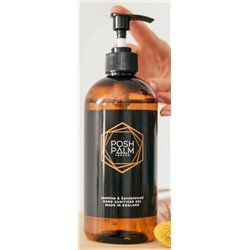 Posh Palm Luxury Hand Sanitiser Gel - Sandalwood & Jasmine scented hand gel - 500ml 
