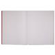 RHINO A3+ Exercise Book 40 Page Plain Red (Pack 30) - VDU040-030-8