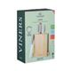Viners Assure Colour Code Knife Block & Board Set - PACK (4)