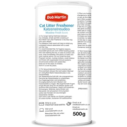 Bob Martin Cat Litter Freshener Powder, Meadow Fresh Scent 500g - PACK (6)