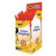 Bic Cristal Original Ballpoint Medium Red Pens 50's - PACK (20)
