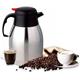 Fixtures Push Button Vacuum Jug 1.5 Litre Silver & Black
