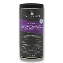 Poldermill Gourmet 32% Dark Chocolate Powder 300g - PACK (6)
