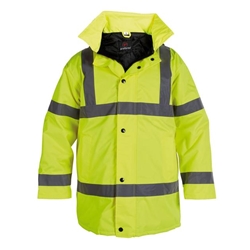 Proforce Class 3 High Visibility Site Jacket Yellow 2XL