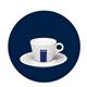 Lavazza Espresso Cups + Lavazza Espresso Saucers