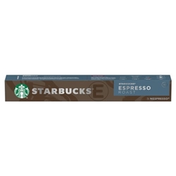Starbucks Espresso Roast 10's (Nespresso Compatible Pods) - PACK (12)