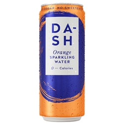 Dash Orange Sparkling Water 330ml (Pack of 12) 