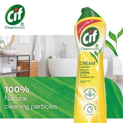 Cif Cream Cleanser Lemon 500ml - PACK (8)