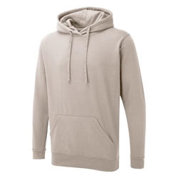 Uneek UX4 Hooded Sweatshirt Sand Large