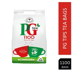PG Tips Biodegradable Teabags 1100's - PACK (2)